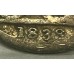 GREAT BRITAIN UK 1838/8 . FOUR 4 PENCE COIN . SIDEWAYS OVERDATE